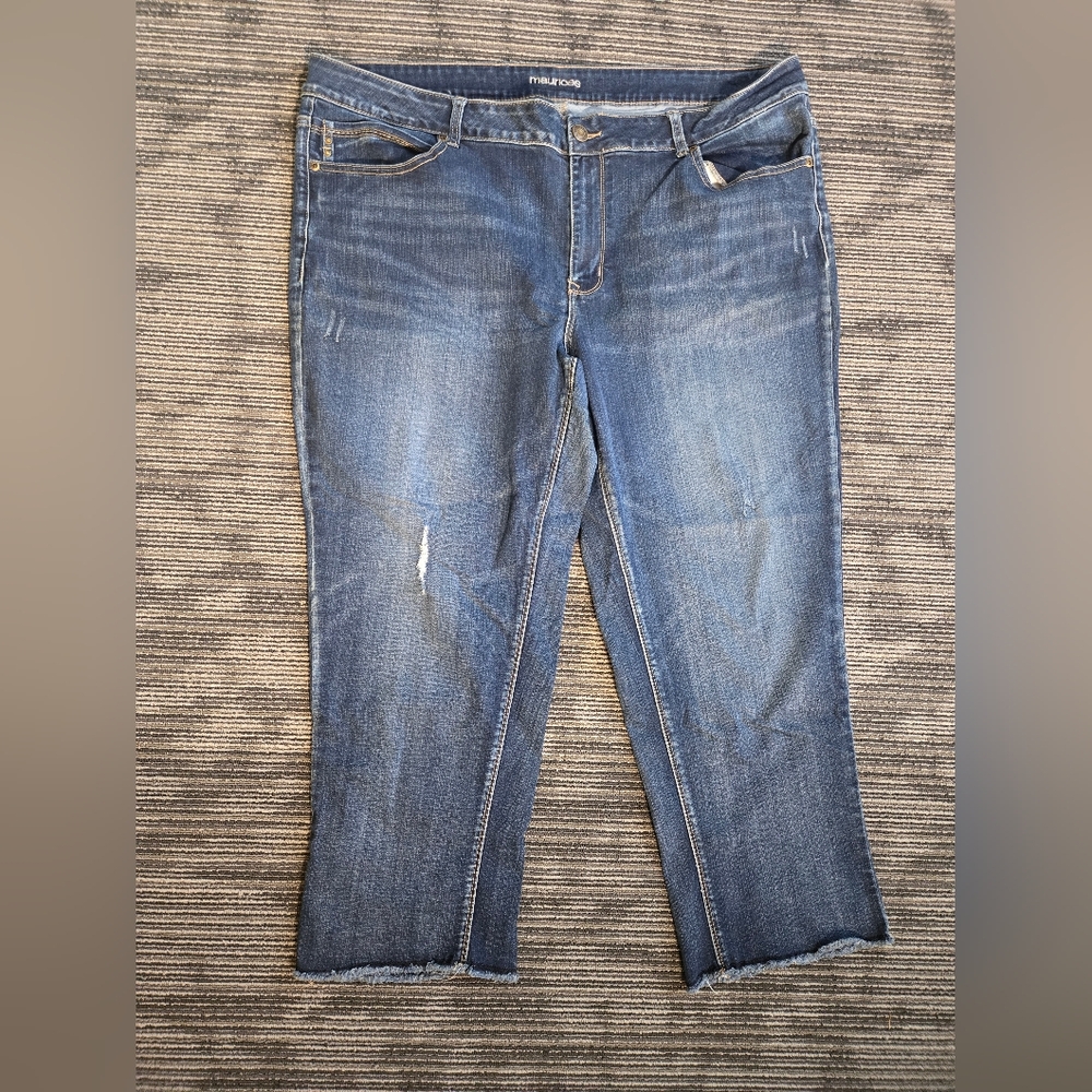 Maurices Crop Non-Distressed